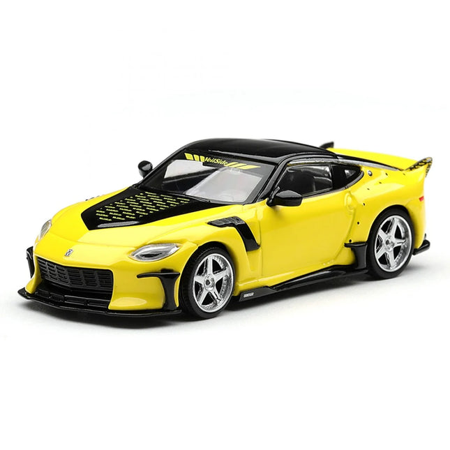 [預購] 1/64 Mini GT Nissan Z VeilSide FFZ400 電光黃