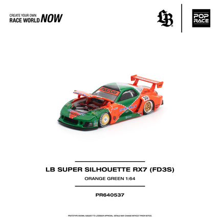 [Pre-Order] 1:64 POP Race LB SUPER SILHOUETTE RX7 (FD3S)PR640537 （9.10）