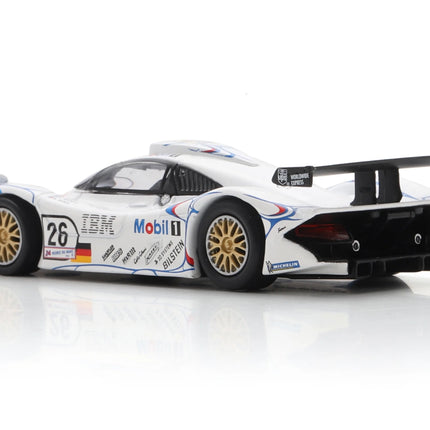 [Pre-Order]   Spark  1:64 Porsche 911 GT1 No.26 Winner Le Mans 24H 1998 A. McNish - L. Aïello - S. Ortelli（9.13）