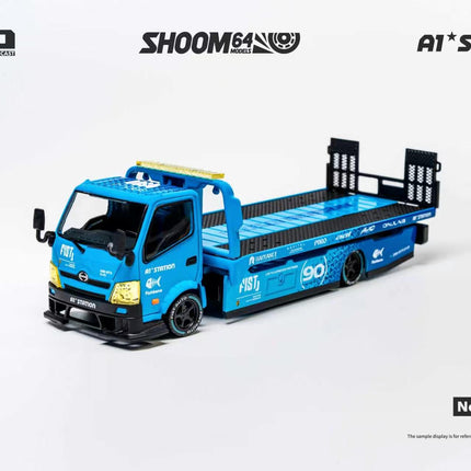 [Pre-Order] GCD Model x FIST TEAM  | HINO 300 Custom Drop-Bed Car Carrier