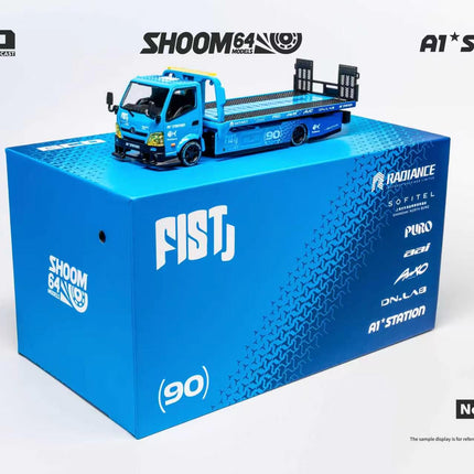 [Pre-Order] GCD Model x FIST TEAM  | HINO 300 Custom Drop-Bed Car Carrier
