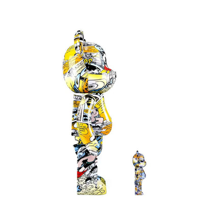 BEARBRICK 小飛俠阿童木 彩色版 100% & 400%