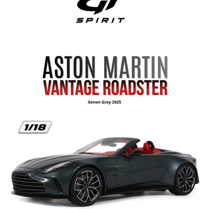 [Pre-Order] GT SPIRIT 1:18 ASTON MARTIN VANTAGE ROADSTER XENON GREY 2025