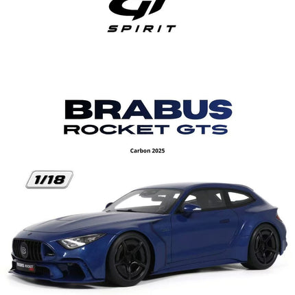 [Pre-Order] GT SPIRIT 1:18 BRABUS ROCKET GTS CARBON BLUE 2025