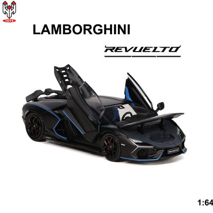 HungHing TOYS 1/64  Lamborghini Revuelto  (Black)