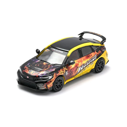 [Pre-Order] INNO 1/64 HONDA CIVIC TYPE R (FL5) J'S RACING "MAOU"