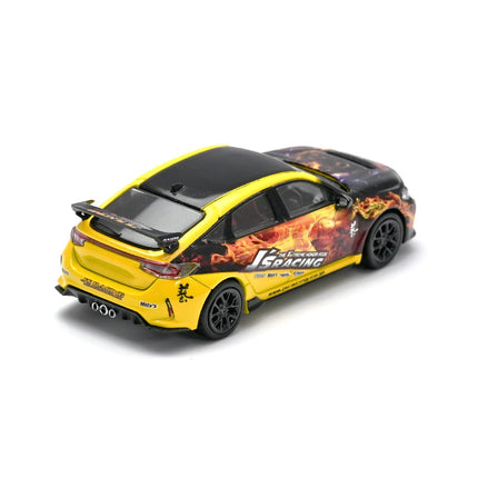 [Pre-Order] INNO 1/64 HONDA CIVIC TYPE R (FL5) J'S RACING "MAOU"