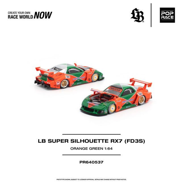 [Pre-Order] 1:64 POP Race LB SUPER SILHOUETTE RX7 (FD3S)PR640537 （9.10）