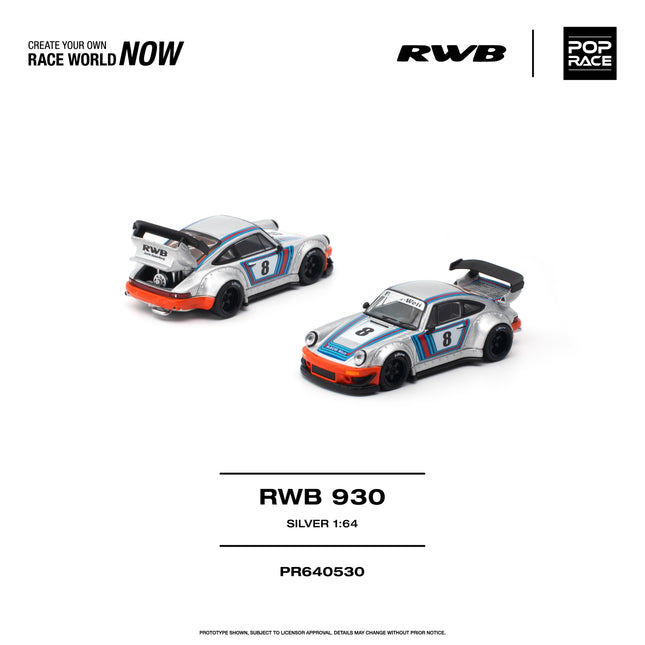 [PREORDER] POPRACE RWB 930 SILVER