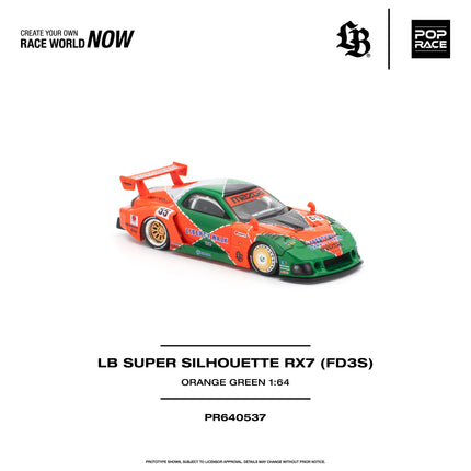 [Pre-Order] 1:64 POP Race LB SUPER SILHOUETTE RX7 (FD3S)PR640537 （9.10）