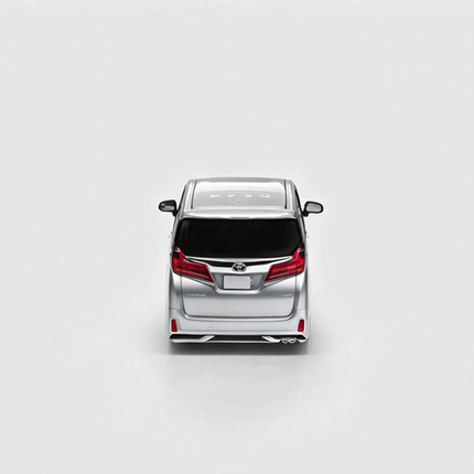 [Pre-Order] 1:64 MODEL MODEL Toyota Alphard customized Version Liquid Metallic Silver（8.14）
