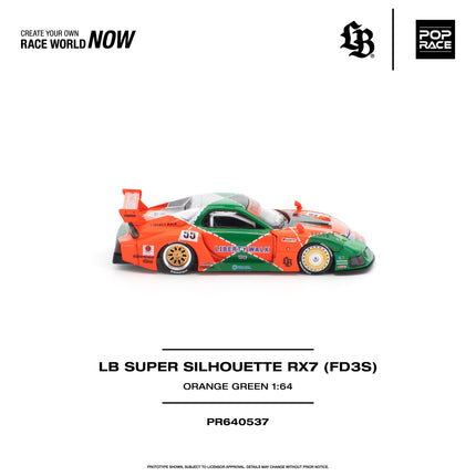 [Pre-Order] 1:64 POP Race LB SUPER SILHOUETTE RX7 (FD3S)PR640537 （9.10）