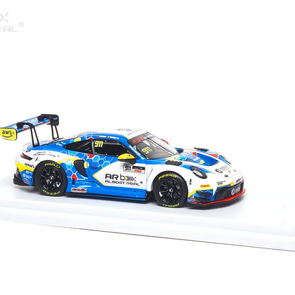 [預購] AR Box 1:64 - 2026 亞洲GT世界挑戰賽 #911 - 雪邦藍白塗裝
