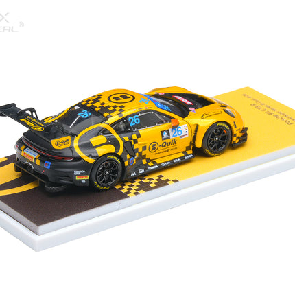 [Pre-Order] AR Box 1:64 - Porsche 992 GT3 R - 2025 Thailand Super Series B-Quik Absolute Racing #26 - Metallic Yellow Livery