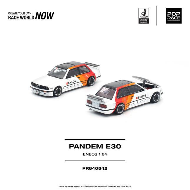 [Pre-Order] 1:64 POP Race PANDEM E30 ENEOS PR640542 （9.10）