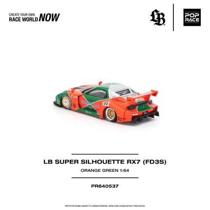 [Pre-Order] 1:64 POP Race LB SUPER SILHOUETTE RX7 (FD3S)PR640537 （9.10）