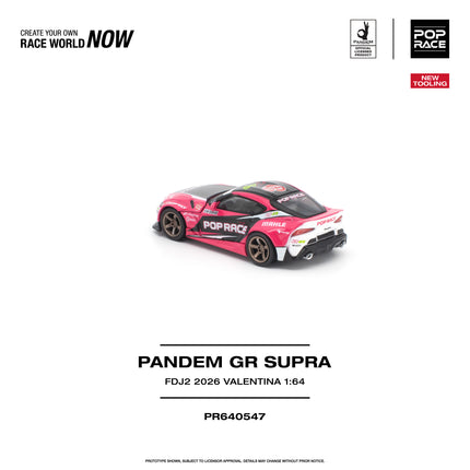 [Pre-Order] 1:64 POP Race PANDEM GR SUPRA FDJ2 VALENTINA PIAZ（9.29）