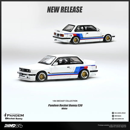 [Pre-Order] INNO 1/64 PANDEM ROCKET BUNNY E30 White