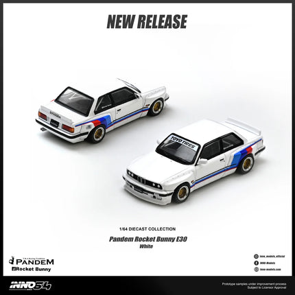 [Pre-Order] INNO 1/64 PANDEM ROCKET BUNNY E30 White