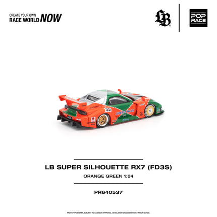 [Pre-Order] 1:64 POP Race LB SUPER SILHOUETTE RX7 (FD3S)PR640537 （9.10）