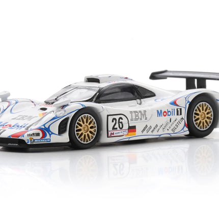 [Pre-Order]   Spark  1:64 Porsche 911 GT1 No.26 Winner Le Mans 24H 1998 A. McNish - L. Aïello - S. Ortelli（9.13）