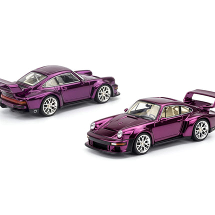 [Pre-Order] 1:64 POP Race PR640631 SINGER DLS TURBO PURPLE（10.26）