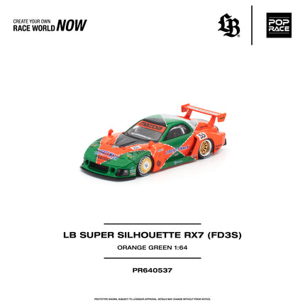 [Pre-Order] 1:64 POP Race LB SUPER SILHOUETTE RX7 (FD3S)PR640537 （9.10）