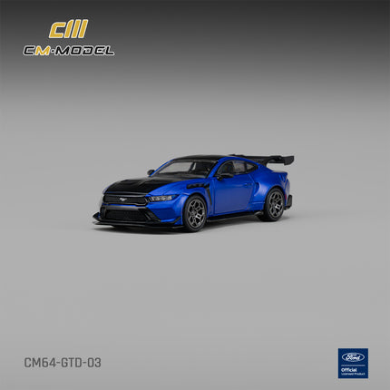 [Pre-Order]CM Model Ford GTD Lightning Blue with Vivid Black Hood (9.25)