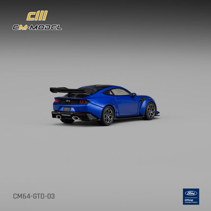 [Pre-Order]CM Model Ford GTD Lightning Blue with Vivid Black Hood (9.25)