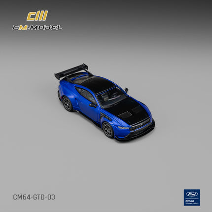 [Pre-Order]CM Model Ford GTD Lightning Blue with Vivid Black Hood (9.25)