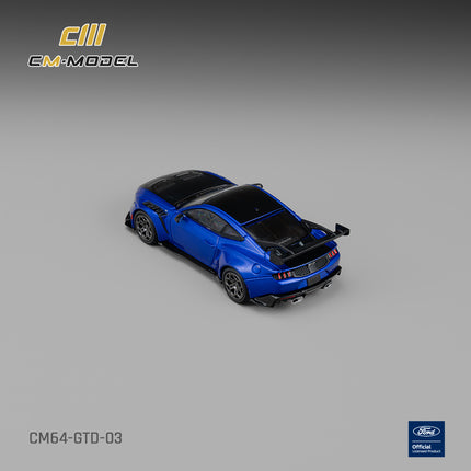 [Pre-Order]CM Model Ford GTD Lightning Blue with Vivid Black Hood (9.25)