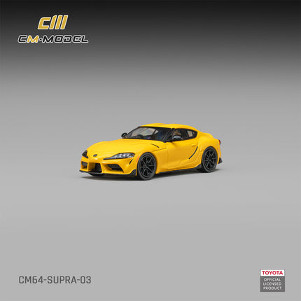[Pre-Order]CM Model Toyota GR Supra Nitro Yellow(9.25)