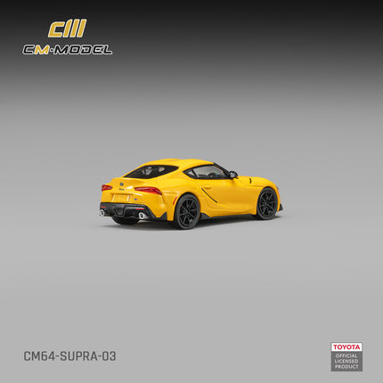 [Pre-Order]CM Model Toyota GR Supra Nitro Yellow(9.25)