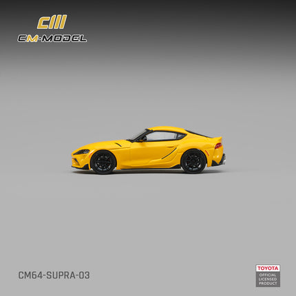 [Pre-Order]CM Model Toyota GR Supra Nitro Yellow(9.25)