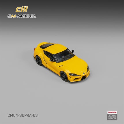 [Pre-Order]CM Model Toyota GR Supra Nitro Yellow(9.25)