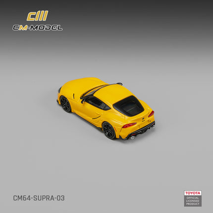 [Pre-Order]CM Model Toyota GR Supra Nitro Yellow(9.25)