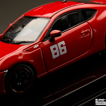[Pre-Order] 1:64 Hobby Japan 1/64 Toyota 86 GT (ZN6) at Odawara Pikes Peak / MF GHOST – Kanata Katagiri