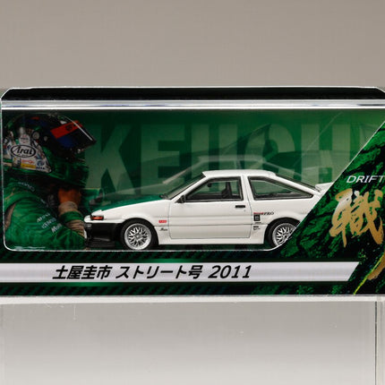 [Pre-Order] 1:64 Hobby Japan Toyota SPRINTER TRUENO GT APEX (AE86) DK Tsuchiya Street Car 2011（8.14）