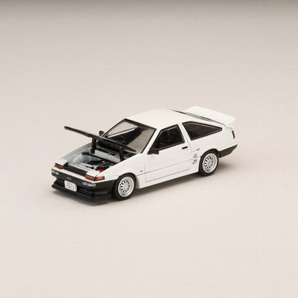 [Pre-Order] 1:64 Hobby Japan Toyota SPRINTER TRUENO GT APEX (AE86) DK Tsuchiya Street Tuning 1998（8.14）