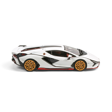 1/64 HH Collectibles Lamborghini Sian Fkp 37 (White)
