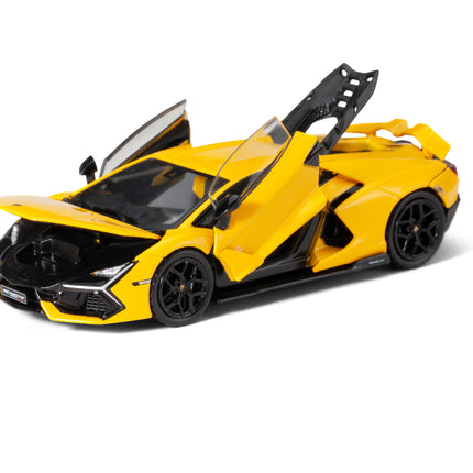 鴻興1/64 林寶堅尼 Lamborghini Revuelto （黃色）