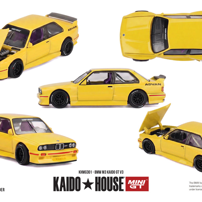 [Pre-Order]  1/64 Mini GT BMW M3 Kaido GT V3