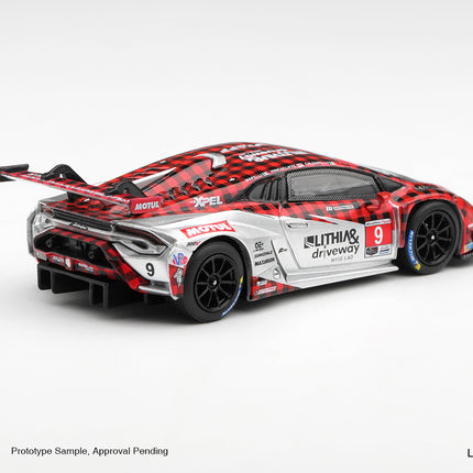 [預購] 1/64 Mini GT 林寶堅尼 Huracan GT3 EVO2 #9 Pfaff Motorsports 2025 IMSA WeatherTech GTD Pro