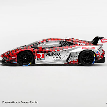 [預購] 1/64 Mini GT 林寶堅尼 Huracan GT3 EVO2 #9 Pfaff Motorsports 2025 IMSA WeatherTech GTD Pro