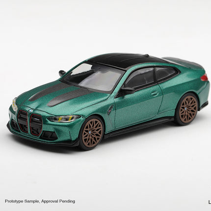 [預購] 1/64 Mini GT BMW M4 CS 曼島綠金屬漆