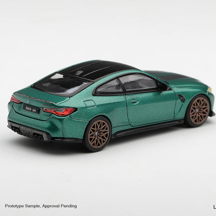 [預購] 1/64 Mini GT BMW M4 CS 曼島綠金屬漆
