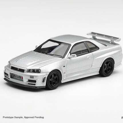 [預購] 1/64 Mini GT 日產 NISMO R34GT-R Z-tune Z-Tune 銀