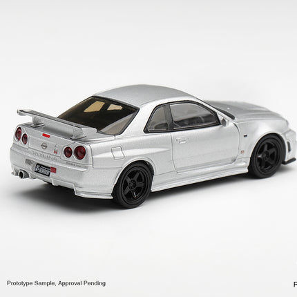 [預購] 1/64 Mini GT 日產 NISMO R34GT-R Z-tune Z-Tune 銀