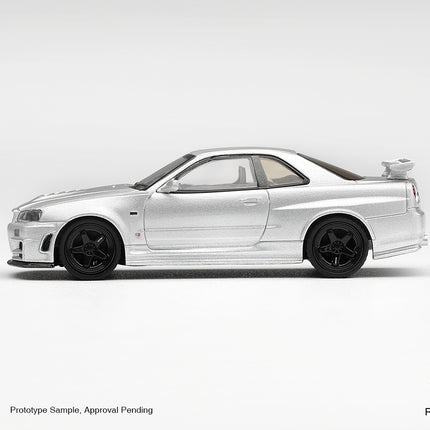 [預購] 1/64 Mini GT 日產 NISMO R34GT-R Z-tune Z-Tune 銀