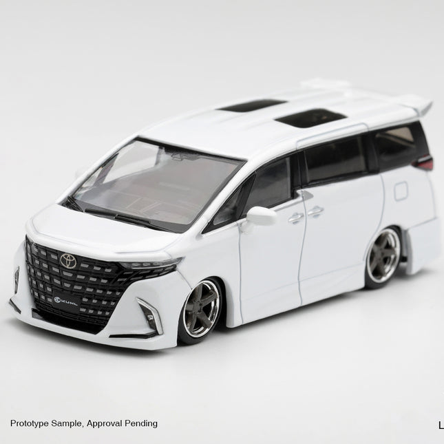 [Pre-Order]  1/64 Mini GT Toyota Alphard 40 KUHL White   (8.3)